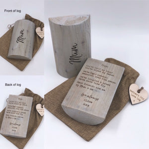 Mother's Day Personalised LOVE LOG