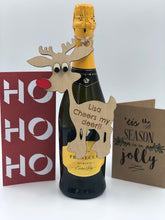 Load image into Gallery viewer, Reindeer Bottle Plaque