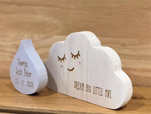 Sleepy Cloud & Raindrop Gift Set