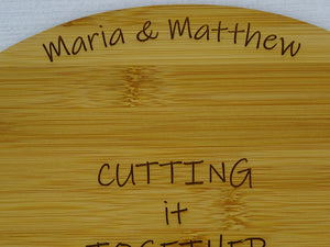 Funny Personalised Wedding Anniversary Chopping Board