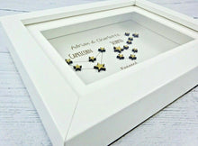 Load image into Gallery viewer, Personalised Engagement Gift &quot;A love written in the Stars&quot; Box Frame