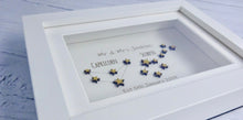 Load image into Gallery viewer, Personalised Wedding Day Box Frame Gift &quot;A love that&#39;s written in the stars&quot;