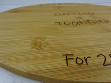 Load image into Gallery viewer, Funny Personalised Wedding Anniversary Chopping Board