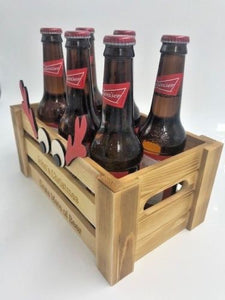 Personalised Wooden Reindeer 'Crate Mate'