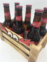 Load image into Gallery viewer, Personalised Wooden Reindeer Crate