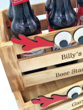 Load image into Gallery viewer, Personalised Wooden Reindeer Crate